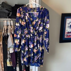 Floral mini dress